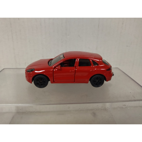 PORSCHE MACAN TURBO RED 1:55/apx 1:64 SIKU 1452