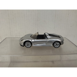 PORSCHE 918 SPYDER SILVER 1:55/apx 1:64 SIKU 1475