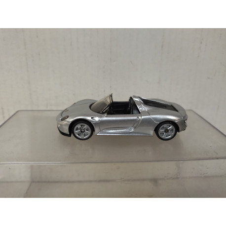 PORSCHE 918 SPYDER SILVER 1:55/apx 1:64 SIKU 1475