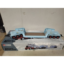 PLATAFORMA TRAILER 24 WHEEL LOW LOADER (NO TRUCK/CAMION) 1:50 CORGI