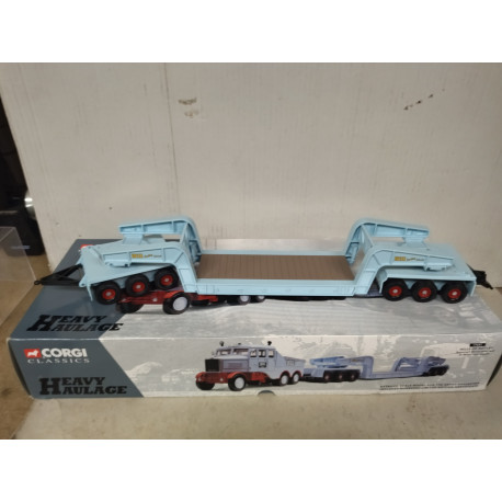 PLATAFORMA TRAILER 24 WHEEL LOW LOADER (NO TRUCK/CAMION) 1:50 CORGI