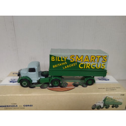 BEDFORD ARTICULATED TRUCK BILLY SMARTS CIRCUS 1:50 CORGI ONLY TRUCK