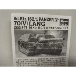 Sd.kfz. 162/1 PANZER IV 70(V) LANG WW 2 MODEL KIT 1:72 HASEGAWA MT50 NO BOX