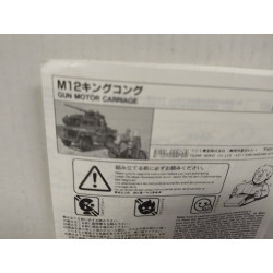 M12 GUN MOTOR CARRIAGE WW 2 MODEL KIT 1:76 FUJIMI NO BOX