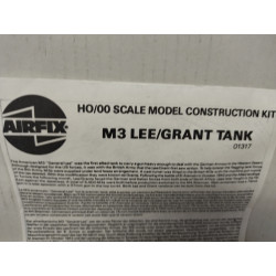 M3 LEE/GRANT TANK WW 2 MODEL KIT 1:87 H0/00 AIRFIX 01317 NO BOX