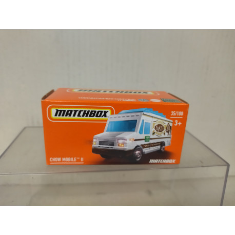 CHOW MOBILE II FAST FOOD BURGER 1:64 MATCHBOX BOX