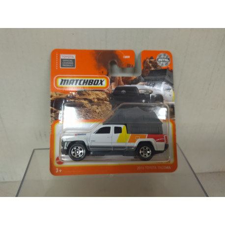 TOYOTA TACOMA 2016 ( HILUX ) PICKUP CAMPER 1:64 MATCHBOX