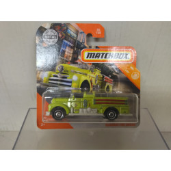 SEAGRAVE FIRE ENGINE RESCUE GREEN 1:64 MATCHBOX