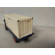LEYLAND 4 WHEEL FLATBED AND CONTAINER SET 1:50 CORGI "ONLY TRUCK"