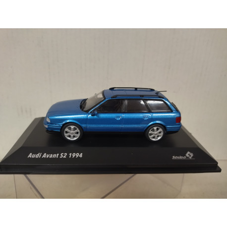 AUDI AVANT S2 1994 PELIKAN BLUE 1:43 SOLIDO S4314506 SD