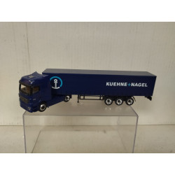 MERCEDES-BENZ ACTROS KUEHNE NAGEL 1:87 H0 SCHUCO