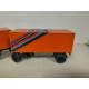 FORD CARGO + TRAILER TRUCK/CAMION 1:50 NZG n227 BOX