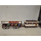 LEYLAND DODGEM + CARAVAN SILCOCK´S 1:50 CORGI ONLY TRUCK