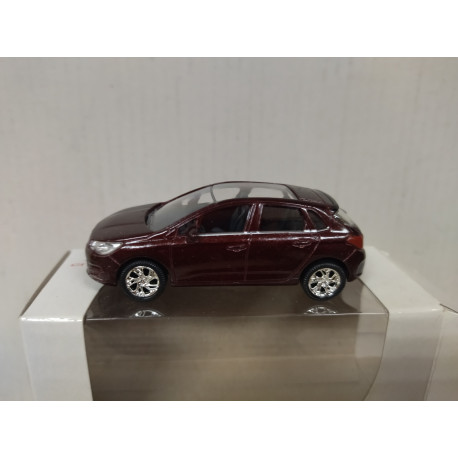 CITROEN C4 2010 BORDEAUX apx 1:64 NOREV 3 INCHES (7,5cm)