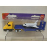SCANIA TRUCK LOW LOADER + NASA SHUTTLE /apx 1:64 SIKU 1612