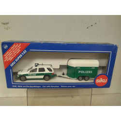 MERCEDES-BENZ CLASE ML POLIZEI + HORSEBOX 1:55/apx 1:64 SIKU 2310