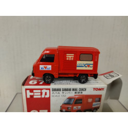 SUBARU SAMBAR MAIL COACH 1:52/apx 1:64 TOMICA 67