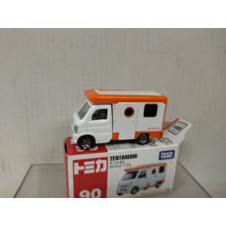 SUZUKI CARRY TENTMUSHI CAMPER 1:55/apx 1:64 TOMICA 90