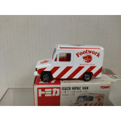 ISUZU HIPAC VAN FOOTWORK 1:70/apx 1:64 TOMICA 27