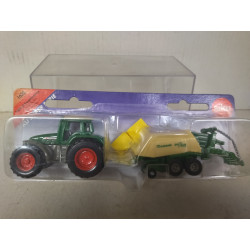 FENDT FAVORIT TRACTOR + REMOLQUE apx 1:64 SIKU 1628