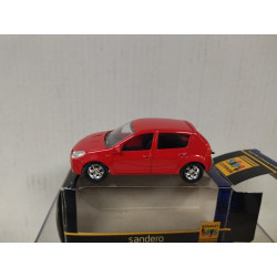 RENAULT SANDERO 2008 RED apx 1:64 ELIGOR 3 INCHES (7,5cm)