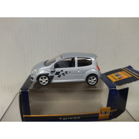 RENAULT TWINGO 2007 GRIS RENAULT TOYS apx 1:64 NOREV 3 INCHES (7,5cm)