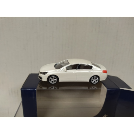 PEUGEOT 508 2014 WHITE apx 1:64 NOREV 3 INCHES (7,5cm)