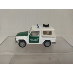 MERCEDES-BENZ W460 280GE POLIZEI (3) 1:55/apx 1:64 SIKU 1044 NO BOX