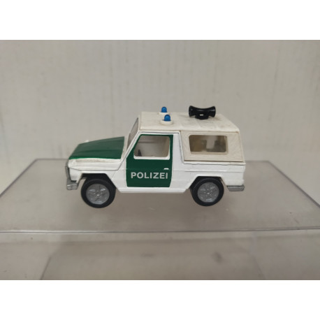 MERCEDES-BENZ W460 280GE POLIZEI (3) 1:55/apx 1:64 SIKU 1044 NO BOX