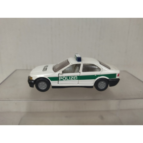 BMW E36 320i POLIZEI (4) 1:55/apx 1:64 SIKU 1352 NO BOX