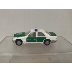 MERCEDES-BENZ W124 300 E POLIZEI (1) 1:55/apx 1:64 SIKU 1084 NO BOX