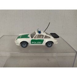 PORSCHE 911 TURBO POLIZEI (3) 1:55/apx 1:64 SIKU 1316 NO BOX