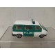VOLKSWAGEN T4 TRANSPORTER POLIZEI /apx 1:64 SIKU 820/824/825 NO BOX