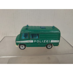 MERCEDES-BENZ T2 L809 POLIZEI apx 1:64 SIKU 804 NO BOX
