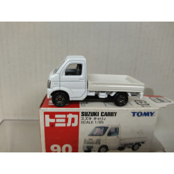 SUZUKI CARRY WHITE 1:55/apx 1:64 TOMICA 90