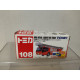 HINO AERIAL LADDER FIRE TRUCK 1:139/apx 1:64 TOMICA 108