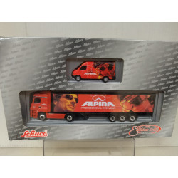 MERCEDES-BENZ AXOR + MERCEDES-BENZ SPRINTER ALPINA 1:87 H0 SCHUCO