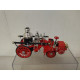 CHRISTIE 1912 FRONT DRIVE STEAMER USA FIRE 1:43 DelPRADO NO BOX