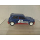 RENAULT 5 MAXI TURBO 1981 BLUE 1:43 SOLIDO NO BOX