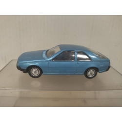 RENAULT FUEGO 1980 GTX BLUE 1:43 SOLIDO NO BOX