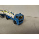 FORD CAMION/TRUCK MILKY + TRAILER 1:100/apx 1:64 MAJORETTE NO BOX