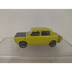 SIMCA 1000 RALLYE 2 DARK YELLOW & BLACK 1:43 SOLIDO NO BOX