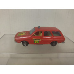 RENAULT 12 BREAK/FAMILIAR BOMBEROS ROJO 1:64 GUISVAL NO BOX