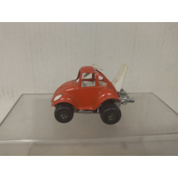 VOLKSWAGEN GO-BUG ROJO 1:64 GUISVAL VINTAGE ORIGINAL NO BOX