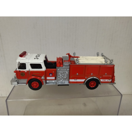 MACK CF600 1974 PUMPER USA FIRE/POMPIERS/BOMBEROS 1:64 DelPRADO NO BOX