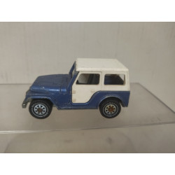 JEEP CJ-5 BLUE CLOSED 1:55/apx 1:64 SIKU 1053 NO BOX