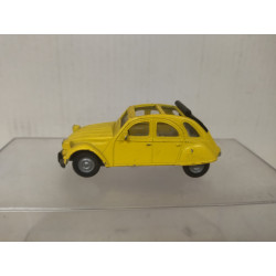 CITROEN 2CV YELLOW 1:55/apx 1:64 SIKU 1032 NO BOX