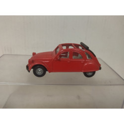 CITROEN 2CV RED 1:55/apx 1:64 SIKU 1032 NO BOX