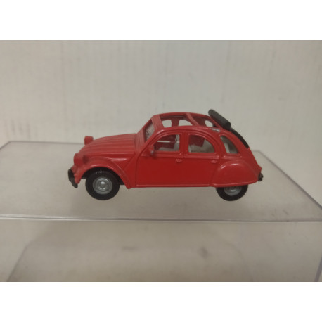CITROEN 2CV RED 1:55/apx 1:64 SIKU 1032 NO BOX