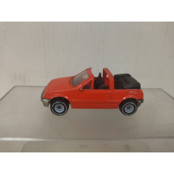 PEUGEOT 205 CTi CABRIOLET RED 1:55/apx 1:64 SIKU 1071 NO BOX